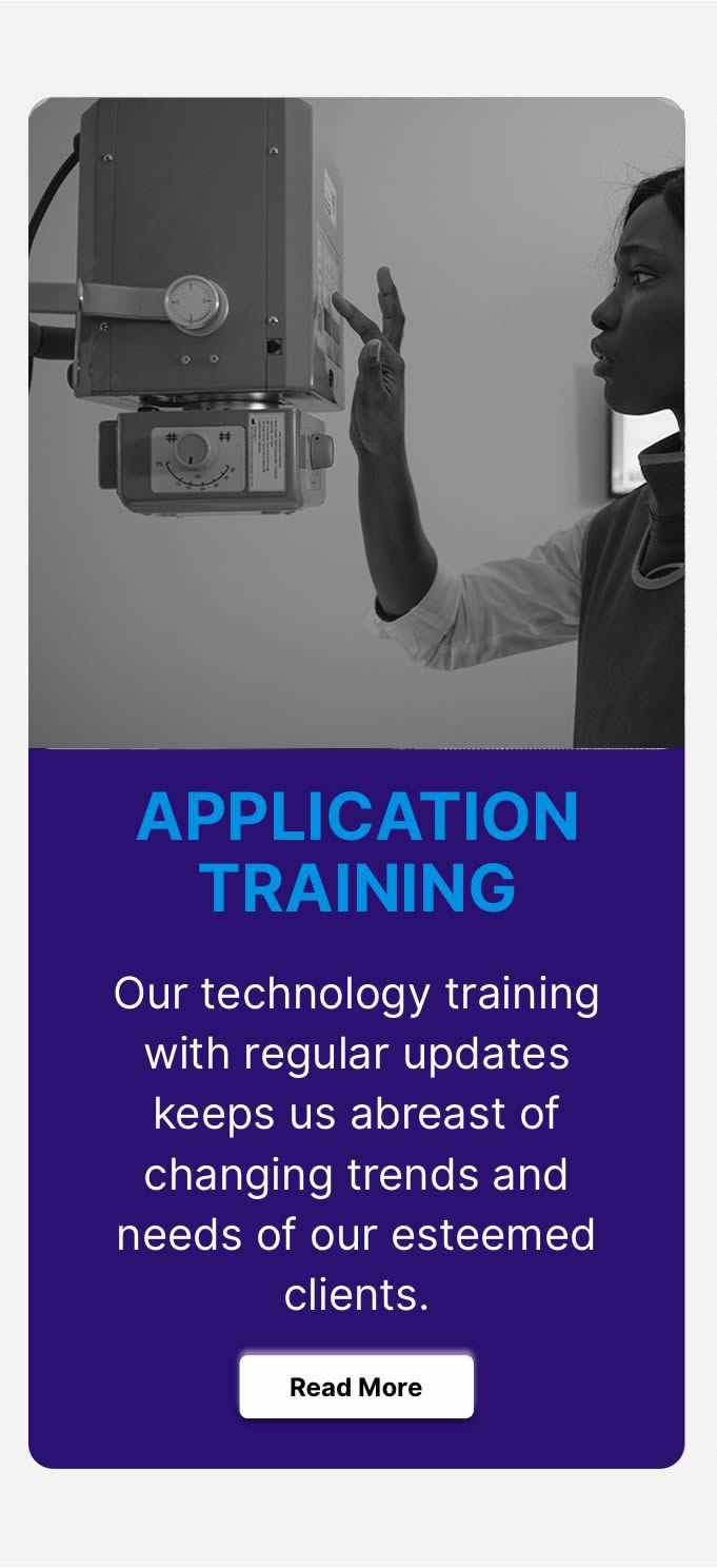 Read More on Our Application Training Service